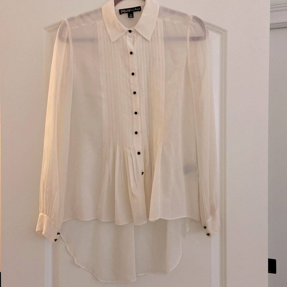 Elizabeth and James High Low Blouse